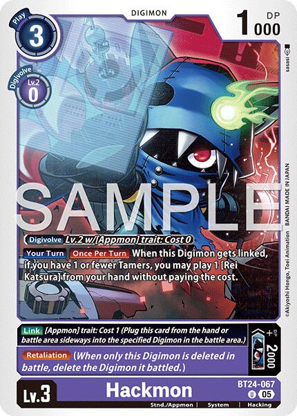 Hackmon [BT24-067] [Time Stranger] | Black Swamp Games