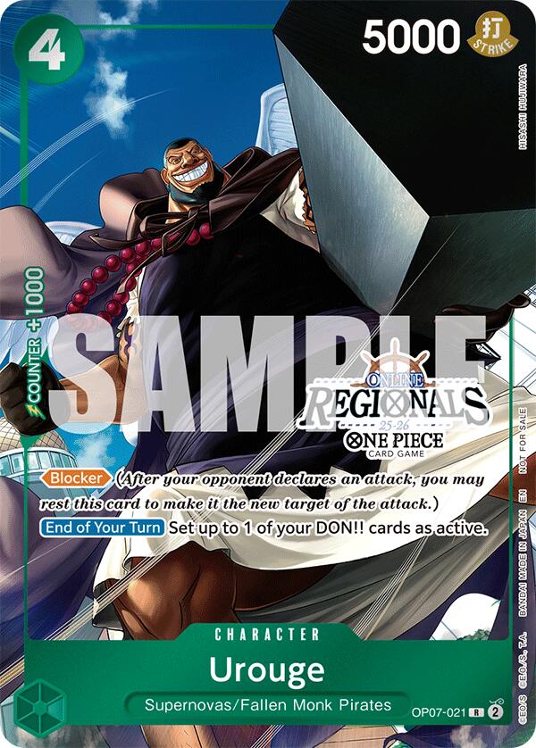 Urouge (Online Regional Participation Pack 2025 Vol.1) [One Piece Promotion Cards] | Black Swamp Games