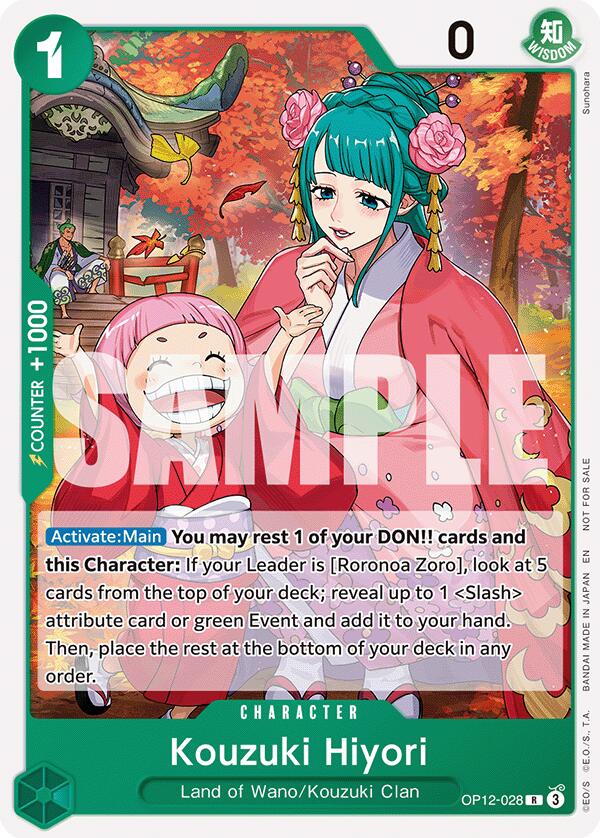Kouzuki Hiyori (Tournament Pack 2026 Vol. 1) [One Piece Promotion Cards] | Black Swamp Games
