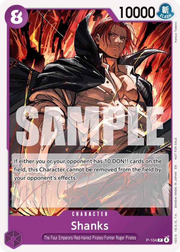Shanks (Store Tournament 2025 Vol. 4) [One Piece Promotion Cards] | Black Swamp Games