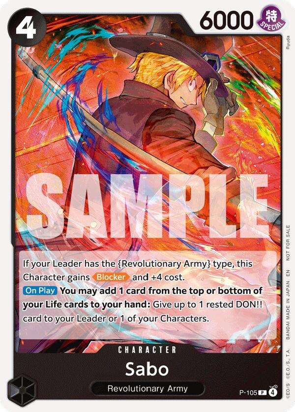 Sabo (Store Tournament 2025 Vol. 4) [One Piece Promotion Cards] | Black Swamp Games
