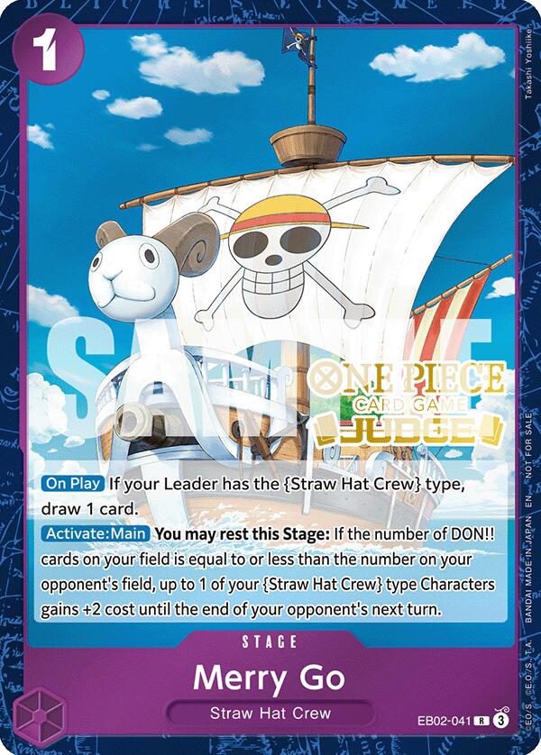 Merry Go (Judge Pack Vol. 7) [One Piece Promotion Cards] | Black Swamp Games