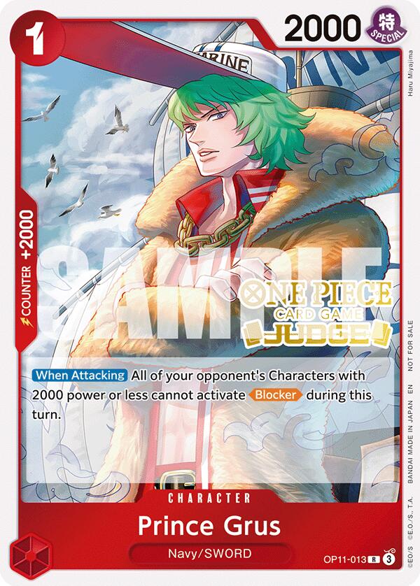 Prince Grus (Judge Pack Vol. 7) [One Piece Promotion Cards] | Black Swamp Games