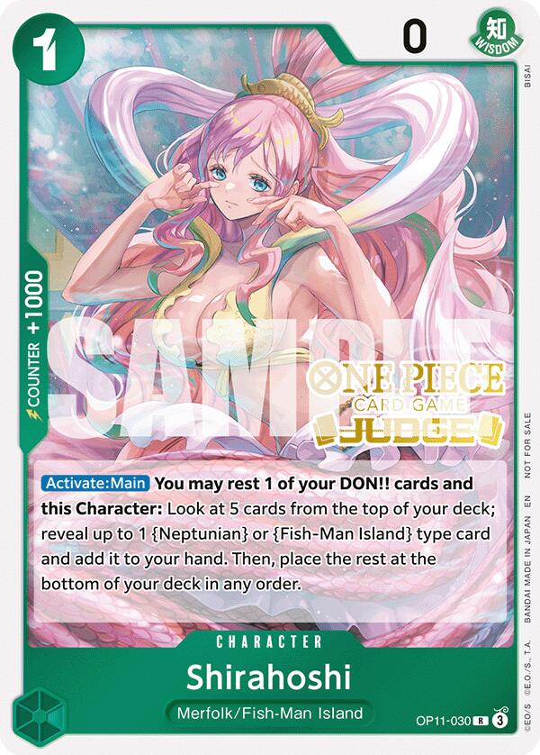 Shirahoshi (Judge Pack Vol. 7) [One Piece Promotion Cards] | Black Swamp Games