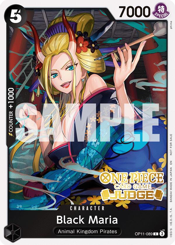 Black Maria (Judge Pack Vol. 7) [One Piece Promotion Cards] | Black Swamp Games
