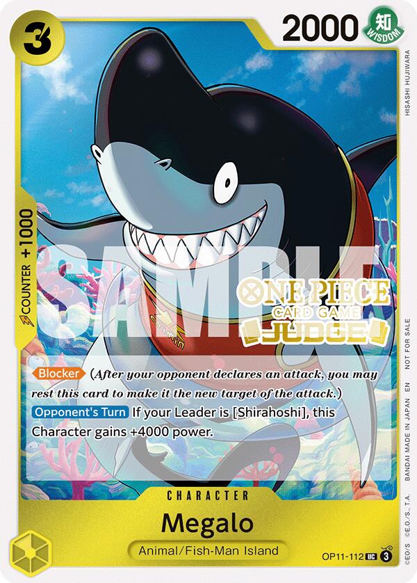 Megalo (Judge Pack Vol. 7) [One Piece Promotion Cards] | Black Swamp Games