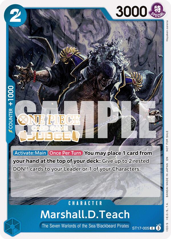 Marshall.D.Teach (Judge Pack Vol. 7) [One Piece Promotion Cards] | Black Swamp Games