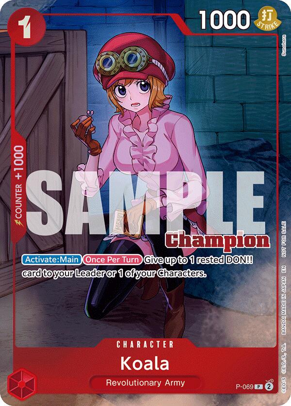 Koala (CS 25-26 Winner Card Set 2) [One Piece Promotion Cards] | Black Swamp Games
