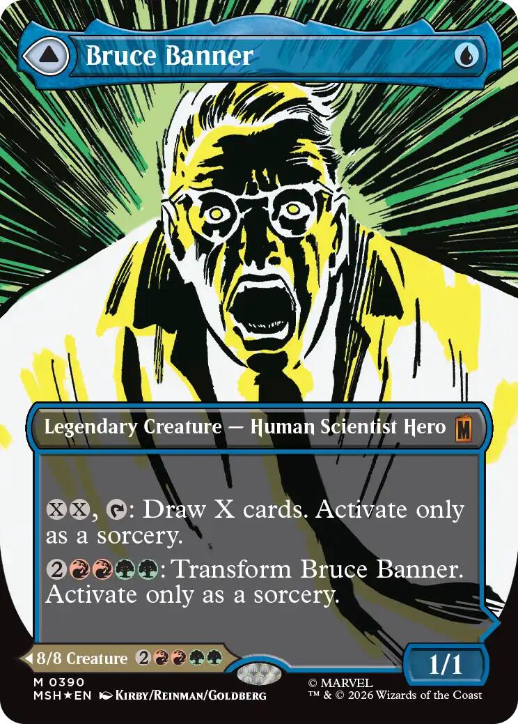 Bruce Banner (Borderless) [Marvel Super Heroes] | Black Swamp Games