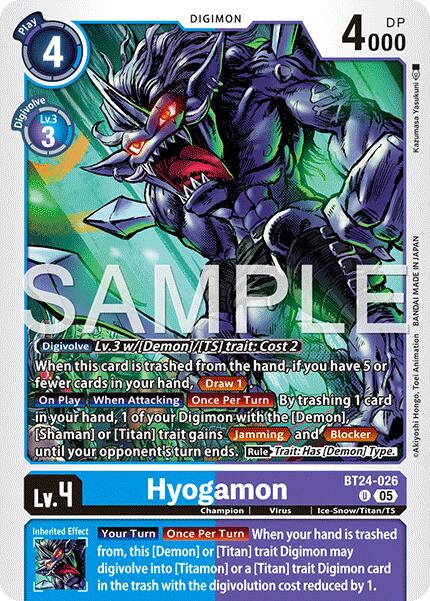 Hyogamon [BT24-026] [Time Stranger] | Black Swamp Games