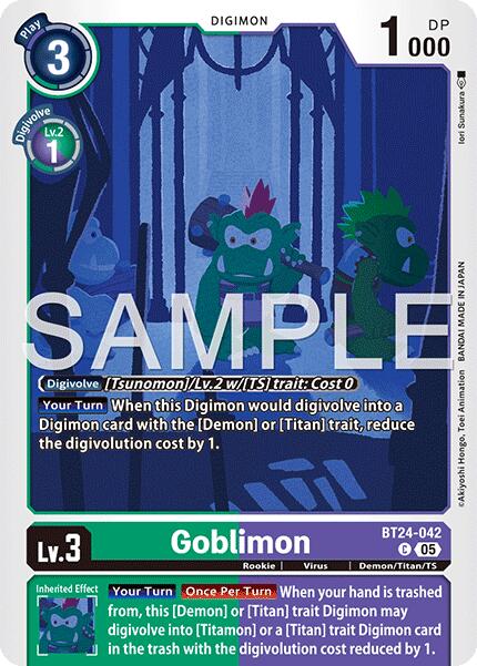 Goblimon [BT24-042] [Time Stranger] | Black Swamp Games