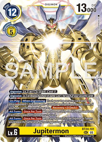 Jupitermon [BT24-101] [Time Stranger] | Black Swamp Games