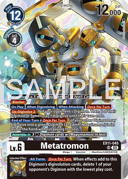 Metatromon [EX11-045] [Dawn of Liberator] | Black Swamp Games