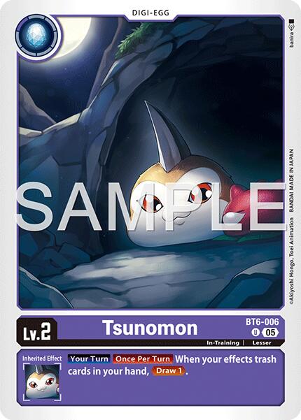 Tsunomon [BT6-006] [Advanced Booster Digimon Generation] | Black Swamp Games