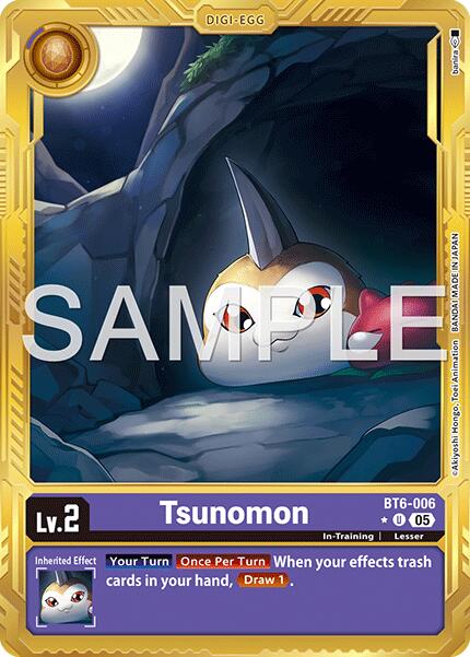 Tsunomon [BT6-006] (Alternate Art) [Advanced Booster Digimon Generation] | Black Swamp Games