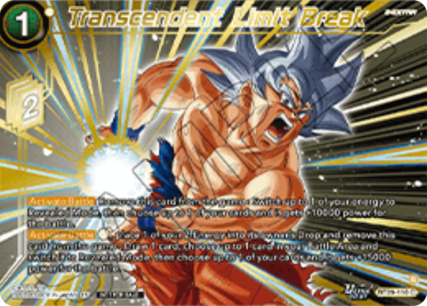 Transcendent Limit Break (Championship 2025 Finals Premium Pack) (BT28-110) [Tournament Promotion Cards] | Black Swamp Games
