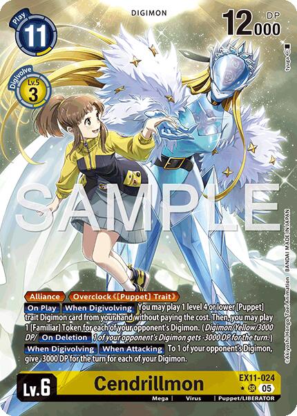 Cendrillmon [EX11-024] (Alternate Art) [Dawn of Liberator] | Black Swamp Games