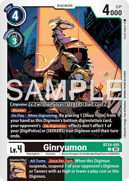 Ginryumon [BT24-055] [Time Stranger] | Black Swamp Games