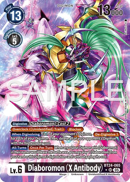 Diaboromon [BT24-065] (X Antibody) (Alternate Art) [Time Stranger] | Black Swamp Games