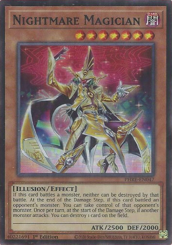 Nightmare Magician (Super Rare) [PHRE-EN047] Super Rare | Black Swamp Games