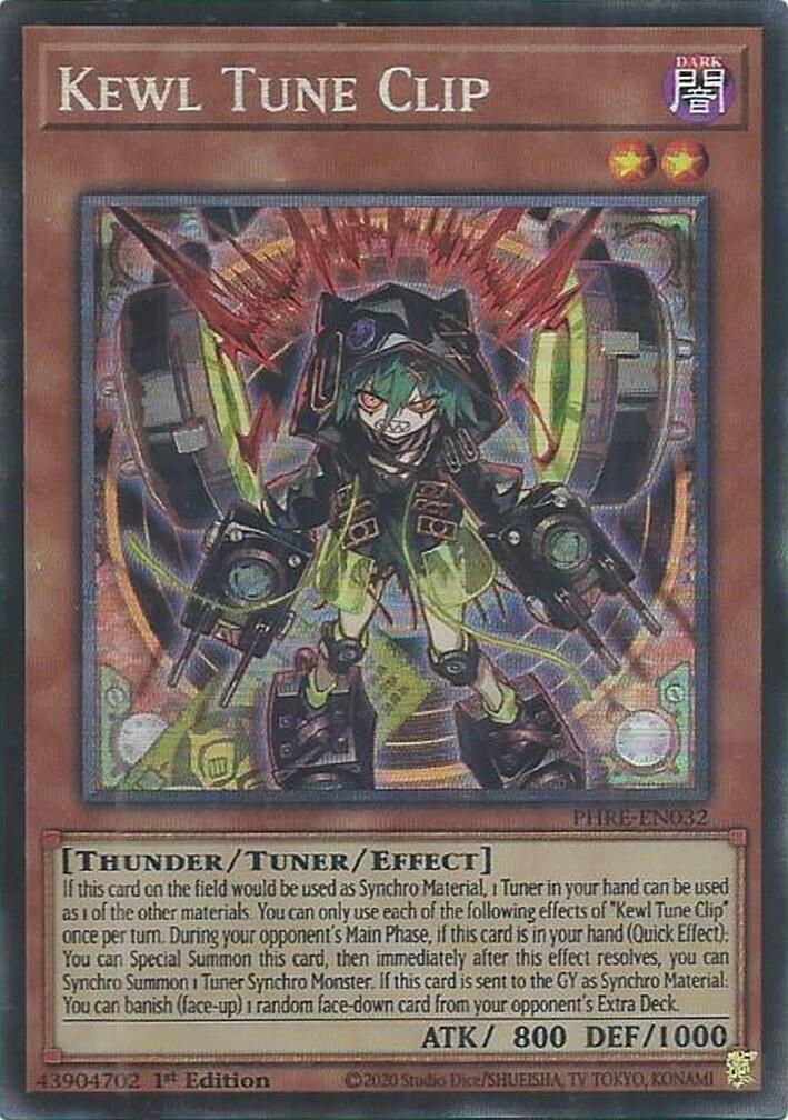 Kewl Tune Clip (CR) [PHRE-EN032] Collector's Rare | Black Swamp Games