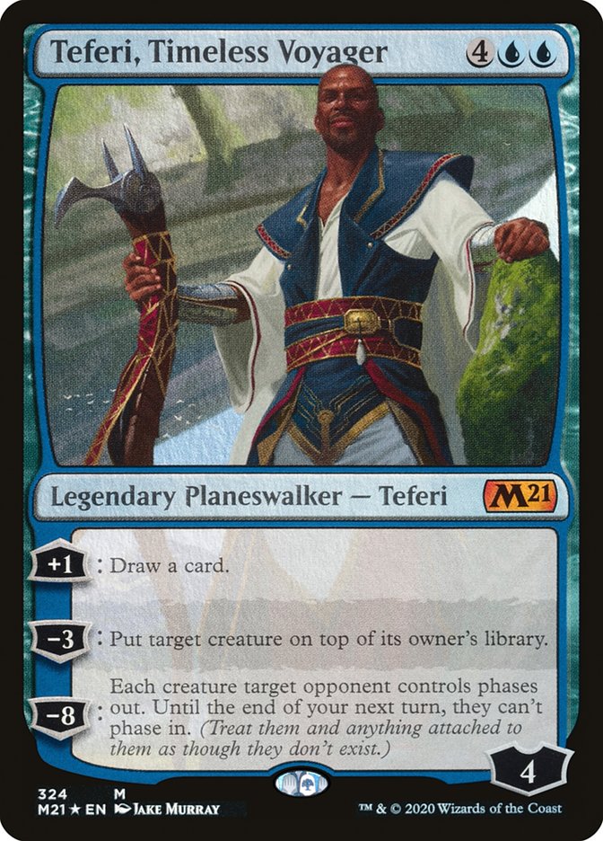Teferi, Timeless Voyager [Core Set 2021] | Black Swamp Games
