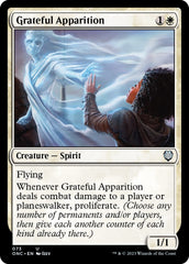 Grateful Apparition [Phyrexia: All Will Be One Commander] | Black Swamp Games