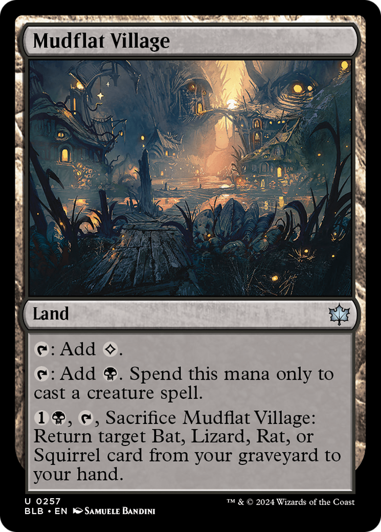 Mudflat Village [Bloomburrow] | Black Swamp Games