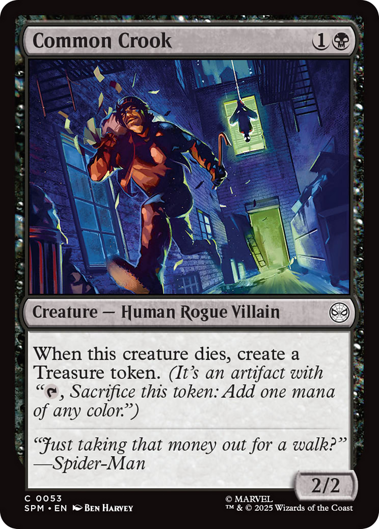 Common Crook [Marvel's Spider-Man] | Black Swamp Games