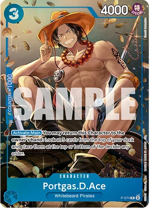 Portgas.D.Ace (Tin Pack Set Vol. 2) [One Piece Promotion Cards] | Black Swamp Games