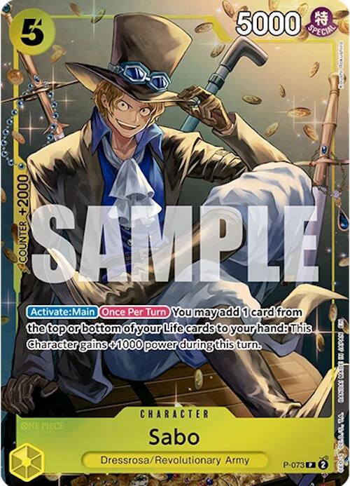 Sabo (Tin Pack Set Vol. 2) [One Piece Promotion Cards] | Black Swamp Games