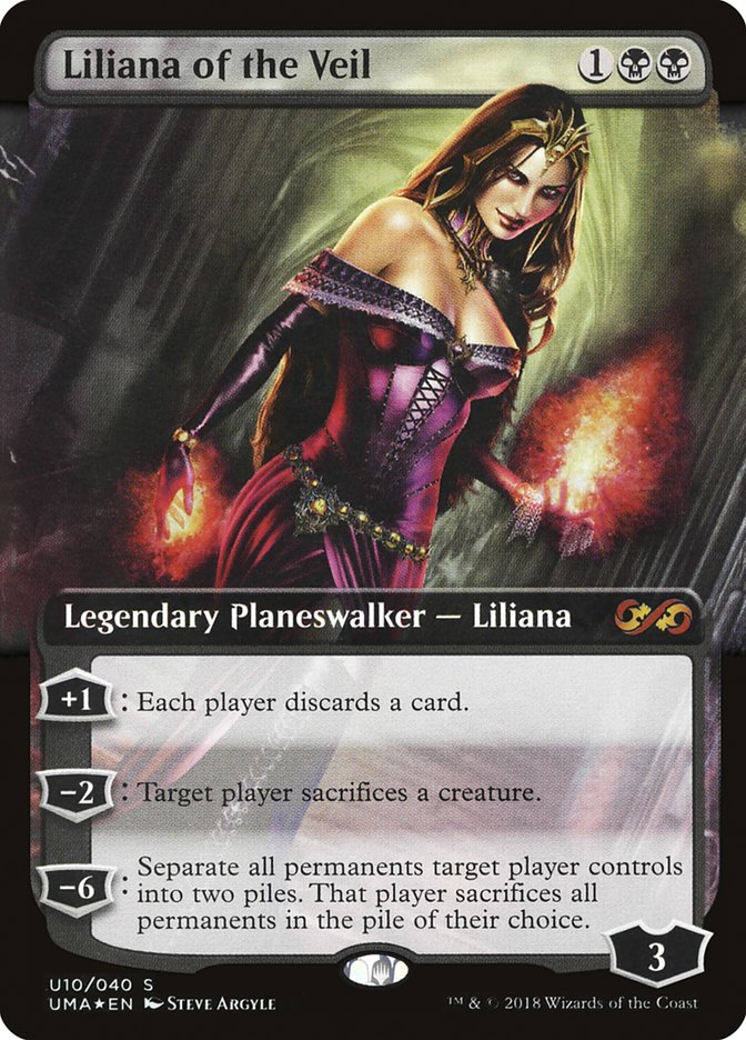 Liliana of the Veil (Topper) [Ultimate Masters Box Topper] | Black Swamp Games