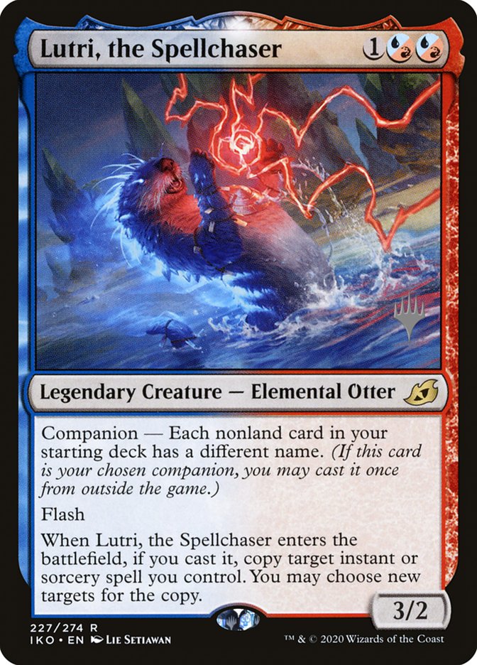 Lutri, the Spellchaser (Promo Pack) [Ikoria: Lair of Behemoths Promos] | Black Swamp Games