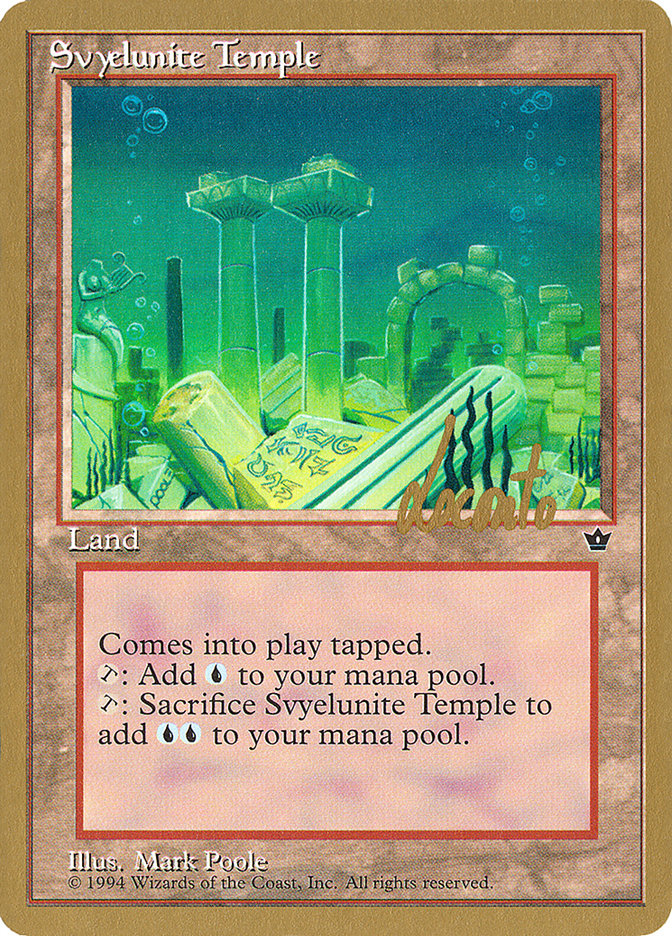 Svyelunite Temple (Michael Loconto) [Pro Tour Collector Set] | Black Swamp Games