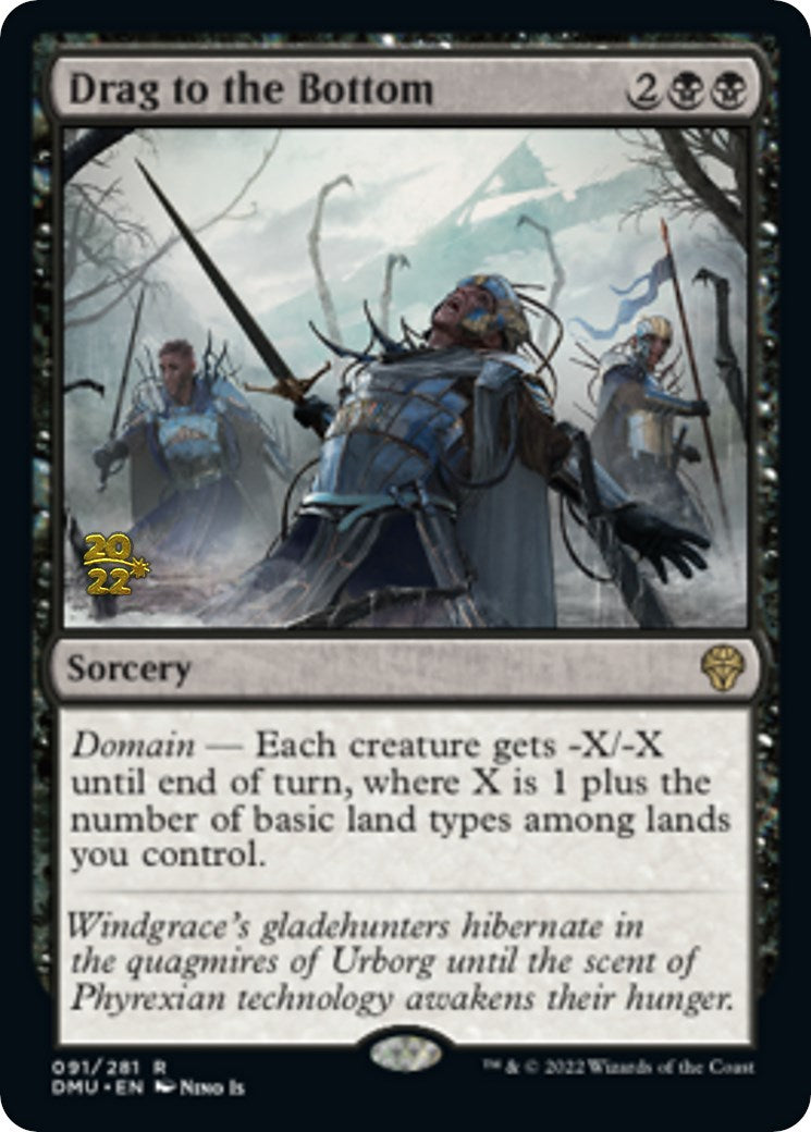 Drag to the Bottom [Dominaria United Prerelease Promos] | Black Swamp Games