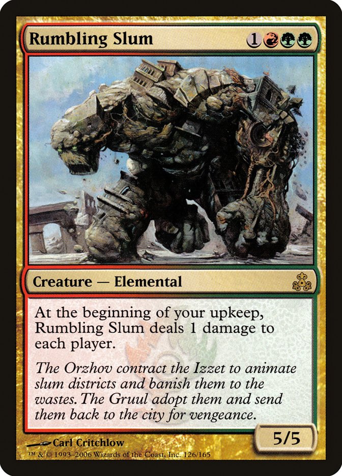 Rumbling Slum [Guildpact] | Black Swamp Games
