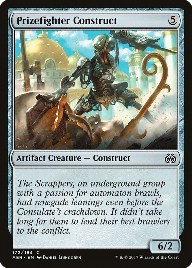 Prizefighter Construct [Aether Revolt] | Black Swamp Games