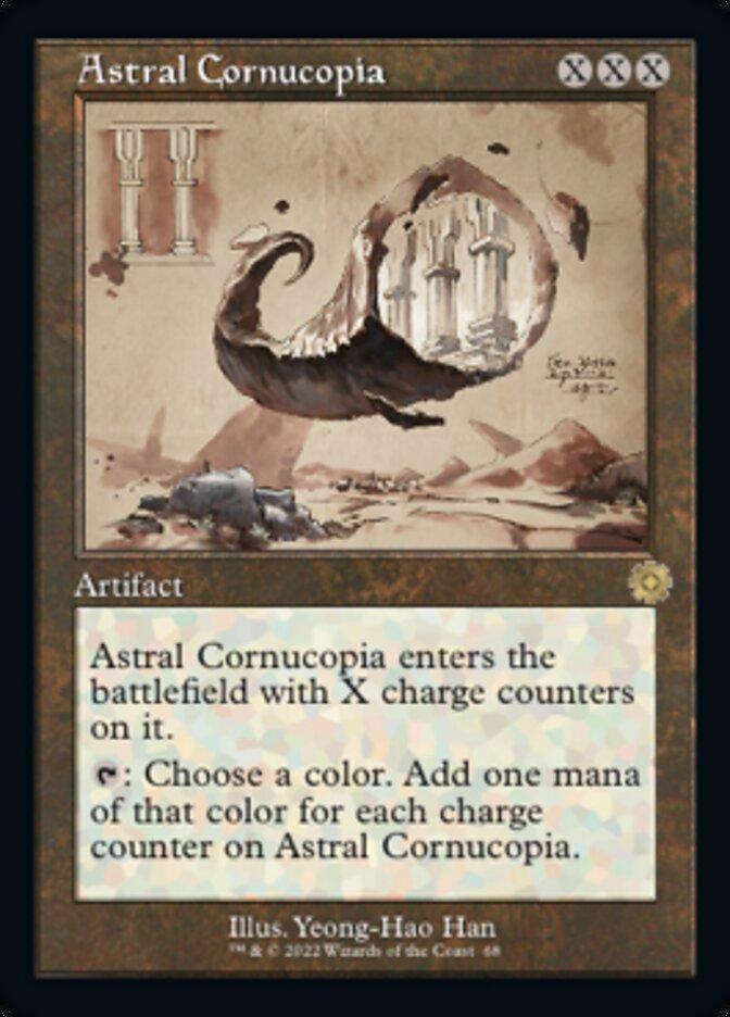Astral Cornucopia (Retro Schematic) [The Brothers' War Retro Artifacts] | Black Swamp Games