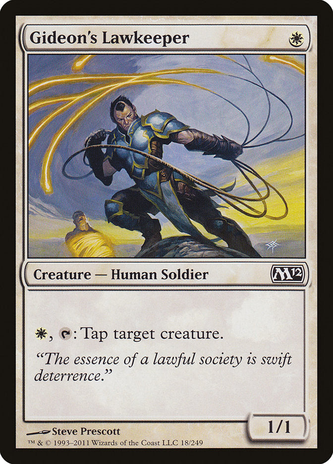 Gideon's Lawkeeper [Magic 2012] | Black Swamp Games