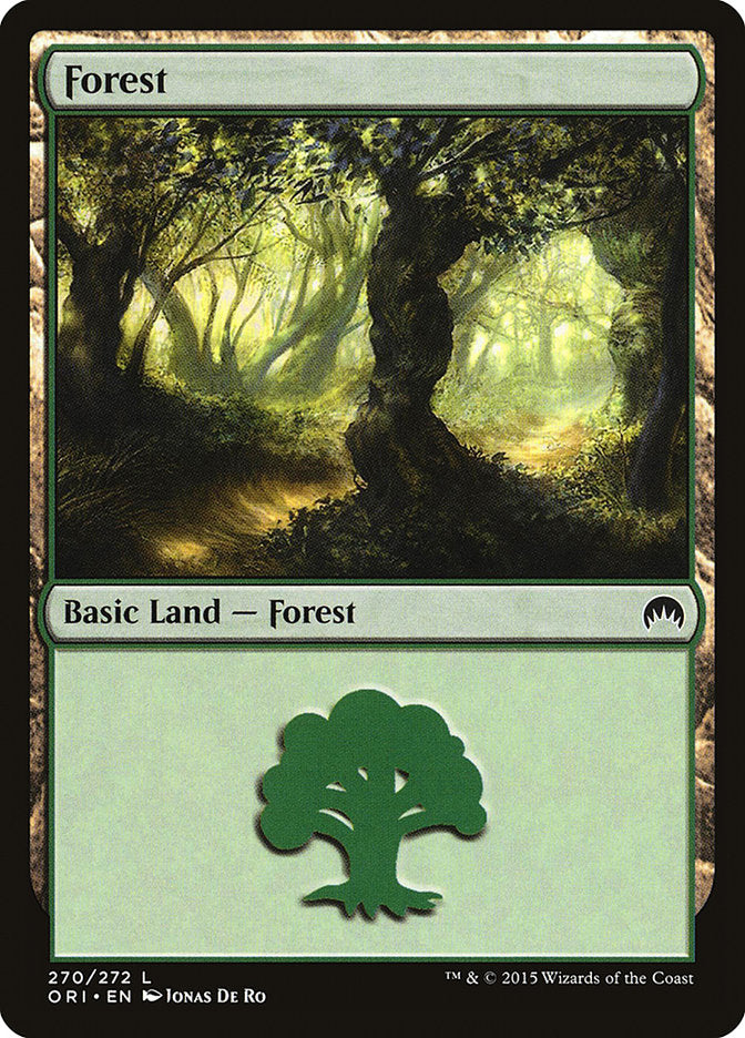 Forest (270) [Magic Origins] | Black Swamp Games