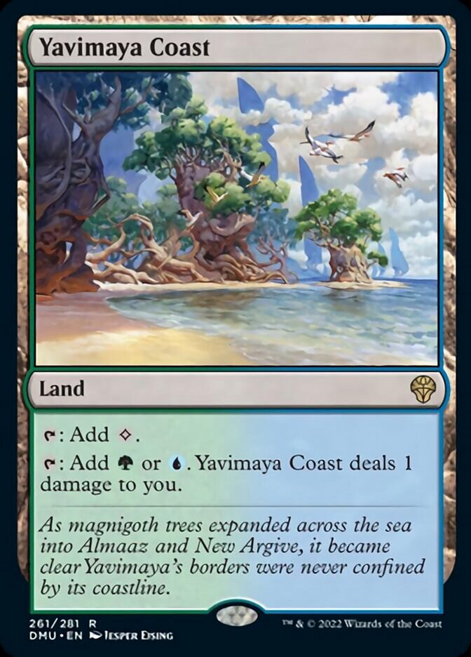 Yavimaya Coast [Dominaria United] | Black Swamp Games