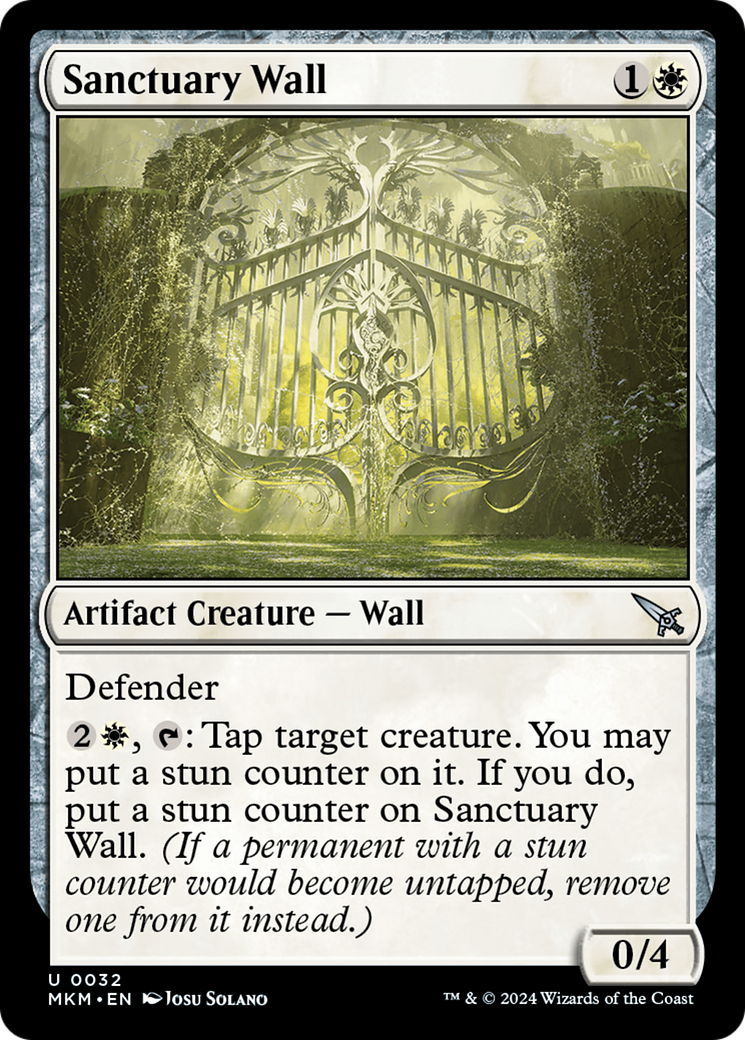 Sanctuary Wall [Murders at Karlov Manor] | Black Swamp Games