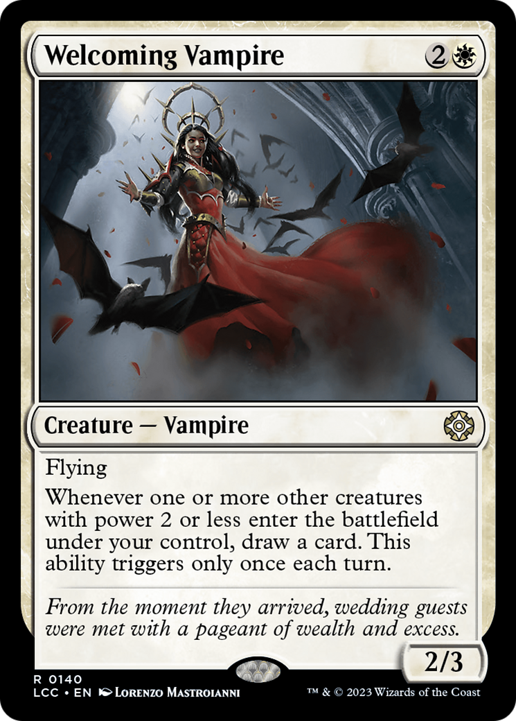 Welcoming Vampire [The Lost Caverns of Ixalan Commander] | Black Swamp Games