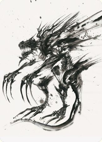 Phyrexian Obliterator Art Card [Phyrexia: All Will Be One Art Series] | Black Swamp Games