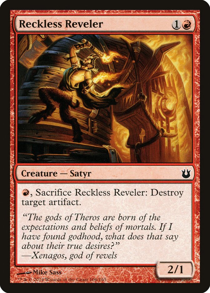 Reckless Reveler [Born of the Gods] | Black Swamp Games