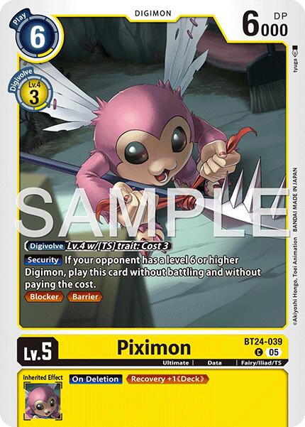 Piximon [BT24-039] [Time Stranger] | Black Swamp Games