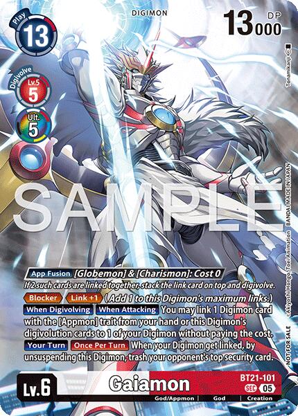 Gaiamon [BT21-101] (2026 Dash Pack Campaign) (Alternate Art - Japanese) [World Convergence] | Black Swamp Games