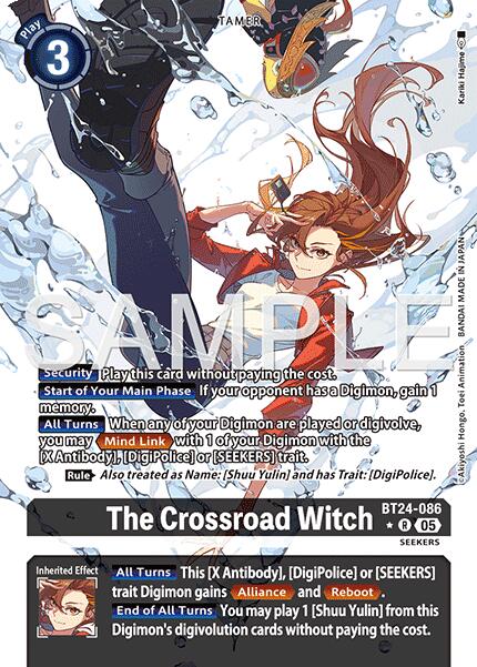 The Crossroad Witch [BT24-086] (Alternate Art) [Time Stranger] | Black Swamp Games