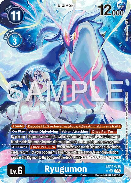Ryugumon [EX11-018] (Alternate Art) [Dawn of Liberator] | Black Swamp Games