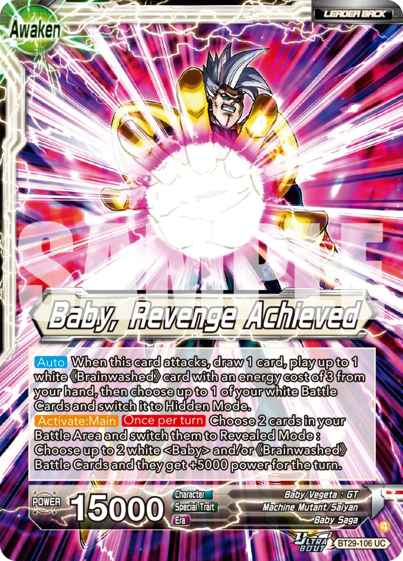 Baby // Baby, Revenge Achieved (BT29-106) [Fearsome Rivals] | Black Swamp Games